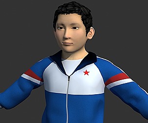 boy 3d model