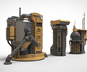 sci-fi storage tank 2
