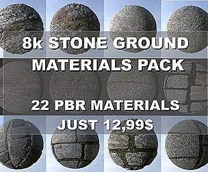 Stone Ground Materials Pack