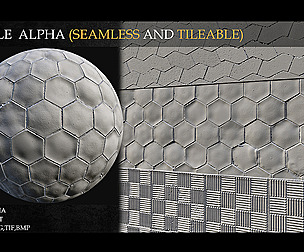 50 TILE ALPHA (SEAMLESS AND TILEABLE)-VOL 1