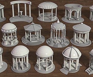 Rotundas - 16 pieces