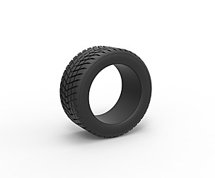 Race tire 3 Scale 1:25