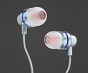 Earphone EarPods headphones headset audio C4D