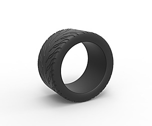 Race tire 5 Sclae 1:25