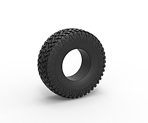 Offroad tire 30 Scale 1:25