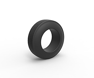 Lowrider tire 2 Scale 1:25