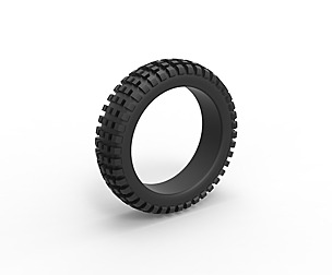 Offroad tire 32 Scale 1:25