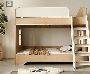 Sentimental Fantasia Bunk Bed SS White IKKB2A