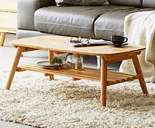 Wooden Seat Sofa Table 900