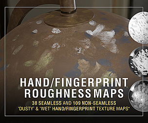 Hand & Fingerprint Roughness Maps