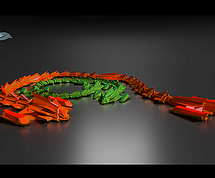 Articulated Spaceship