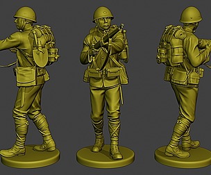 Japanese soldier ww2 Walk7 J1