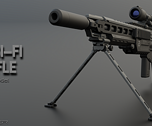 Sci-Fi Rifle