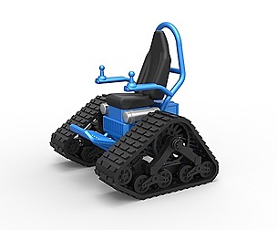 Tankchair Scale 1:25