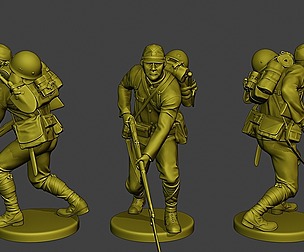 Japanese soldier ww2 Walk8 J1