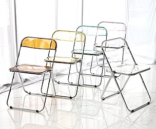 Vega Polar Transparent Folding Chair