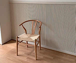 Rest solid wood rattan chair