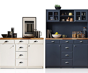 Beans White Buffet Cabinets