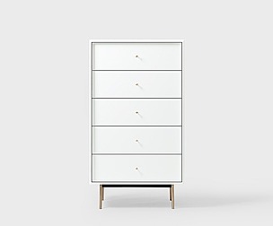 Modernus 5-tier chest of drawers