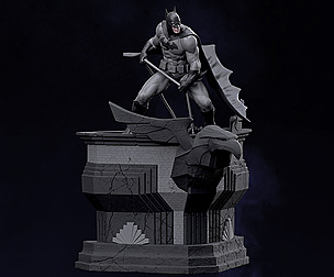 Classic Batman and  Art deco Eagle