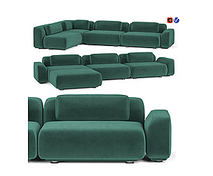 Rove Concepts Boden Sofa Sectional