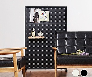 Tin Wood Perforated Steel Partition 800
