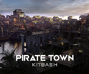 Pirate Town - Kitbash