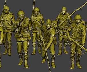 Japanese soldier ww2 J1 Pack2