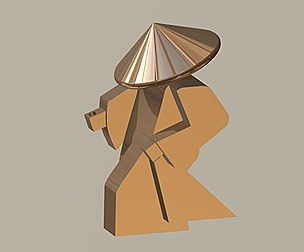 Samurai Incense Holder - 3D Printable