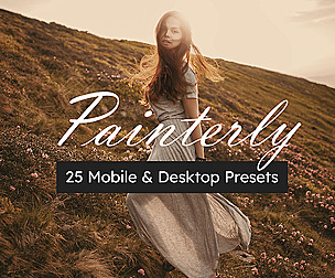 25 Painterly Lightroom Presets and LUTs