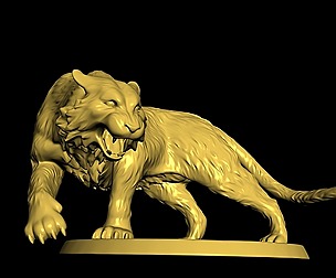 Tiger 3D model