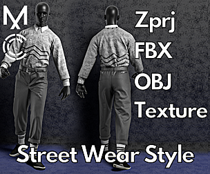 Streetwear No.1 : Marvelous Designer + Clo3d