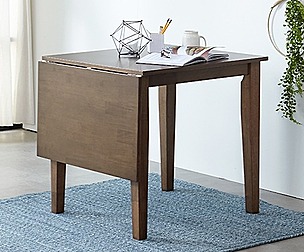 Expandable Folding Wood Table