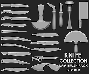 Knife Collection IMM Bruch Pack 21 in one