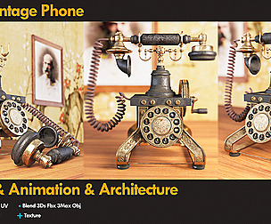 Eiffel Vintage Phone