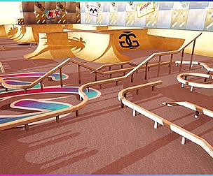 Stylized Skate Park Asset Pack