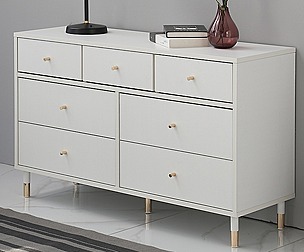 Mystic 1200 7-tier wide chest of drawers