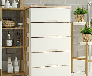 tier Plastic Chest of drawers