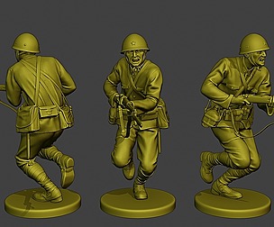 Japanese soldier ww2 Attack J2