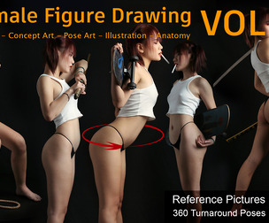 Female Figure Drawing - Vol 01