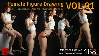 Female Figure Drawing - Vol 01 cover