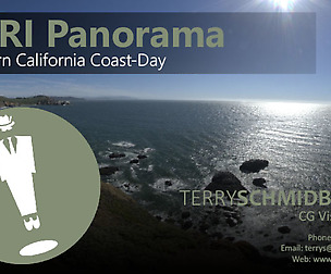 HDRI Panorama - Northern California Coast Day