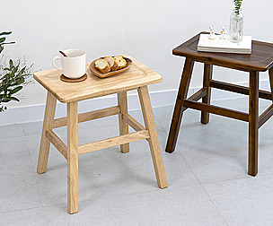 Main wooden stool chair planter stand
