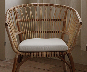 Rattan 1 seats sofa