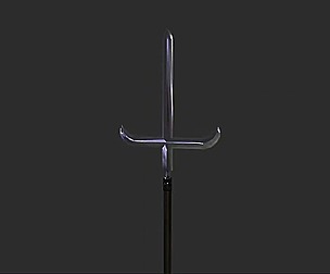 Low Poly Katana - Spear - Katana dagger for UE