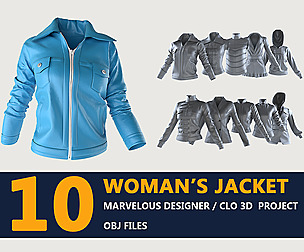 Woman clothing/10 Type of Jacket