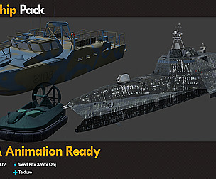3 Warship Pack