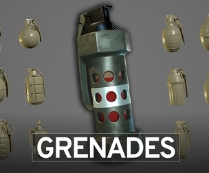 Gernades and Smoke Basemesh