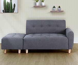 Tarith Fabric 2 Seater Sofa Set