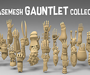 25 basemesh gauntlet collection